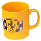 Yellow Ferrari Logo Mug