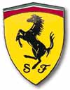 Ferrari Shield Sticker, large/4"