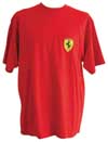 Ferrari Red Shield Logo T-Shirt
