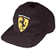 Ferrari Black Shield Hat