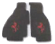 328 Black Floor Mat Set