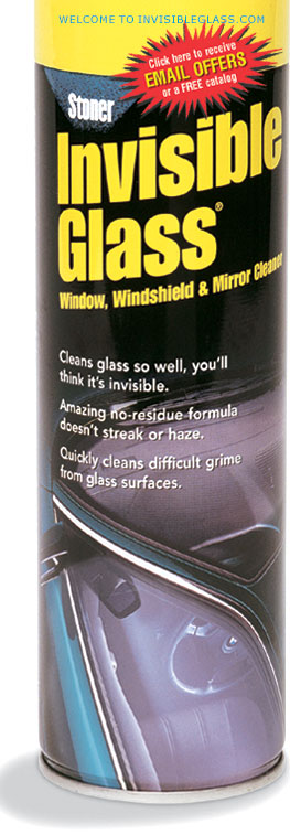 Invisible Glass cleans windshields, windows, and mirrors so well, 